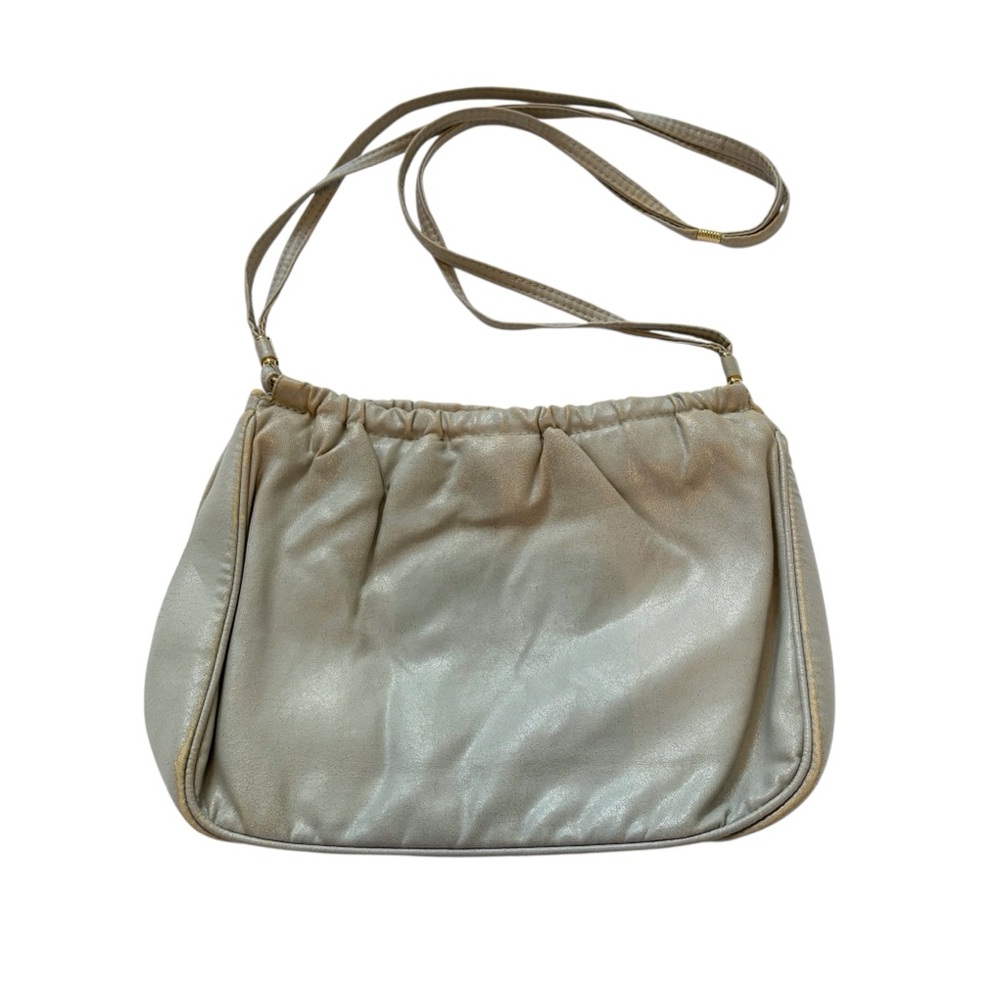 Vintage 80s Gray Purse